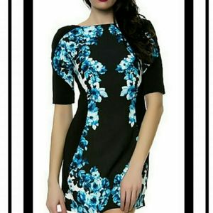 Keepsake the Label Mirror Print Cocktail Dress